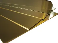 Латунный анод Холоднокатаный 1900 мм 200 мм 8 мм Л63 ГОСТ 2208-2007 купить в Находке